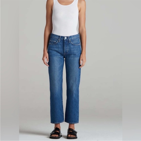 Edwin Denim - Edwin Anthropologie Kali Ankle Vintage Straight in Wipeout Size 30